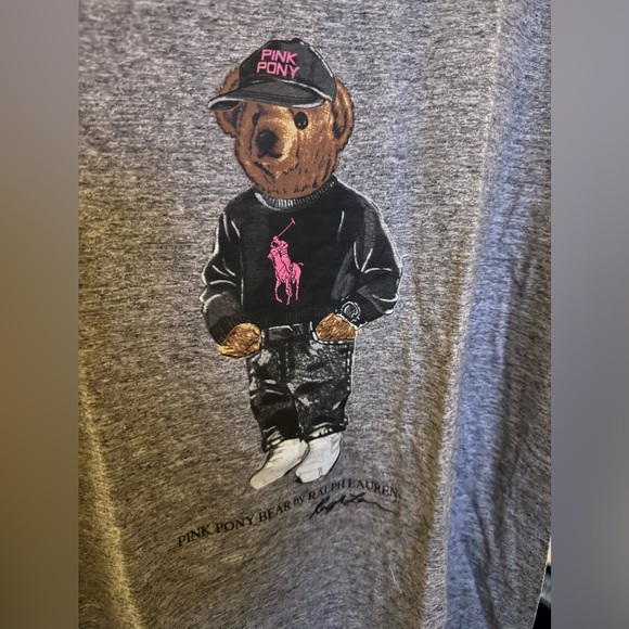 Polo Ralph Lauren Limited Edition Pink Pony Bear tee - Picture 2 of 6